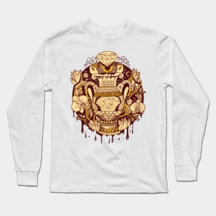 Champagne Mystic Aquarius Vase Long Sleeve T-Shirt